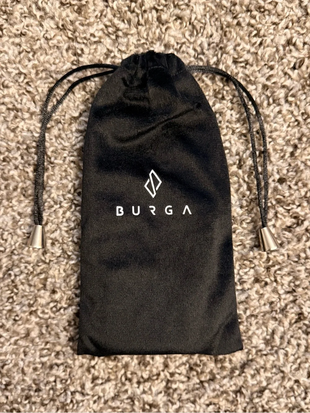 BURGA Tortoiseshell Phone Case with Black Pouch